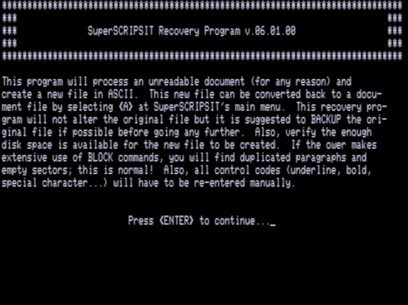Screen shot